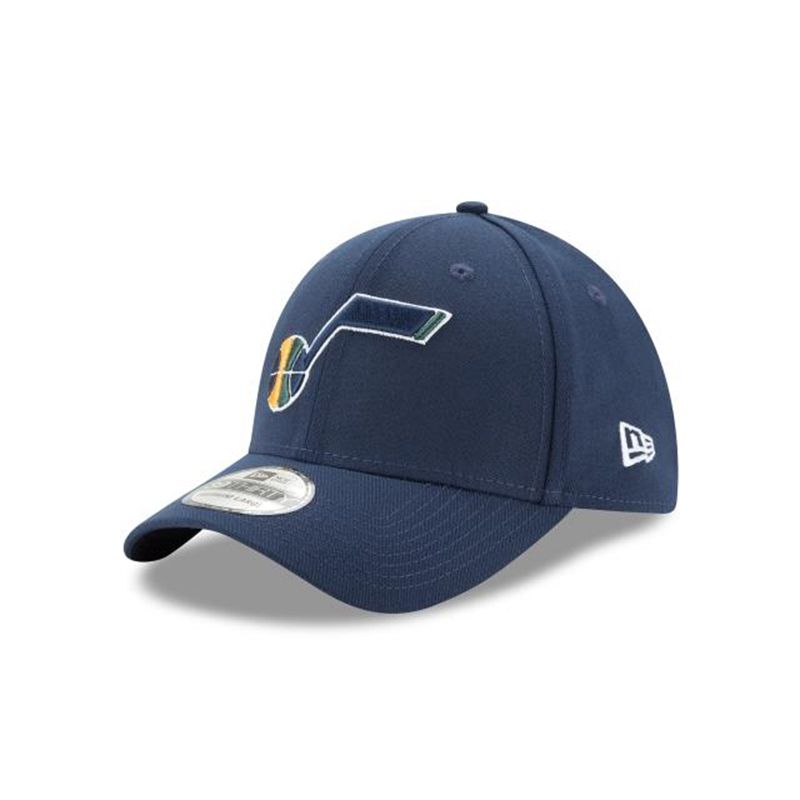 NBA Utah Jazz Team Classic 39Thirty Stretch Fit (XIY3195) - Blue New Era Caps